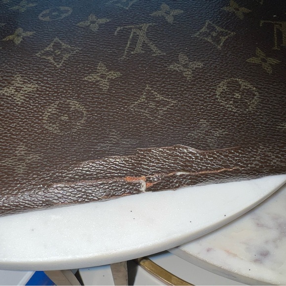PROJECT PIECE Vintage Louis Vuitton Document Bag - Dark Brown Monogram - Picture 14 of 16